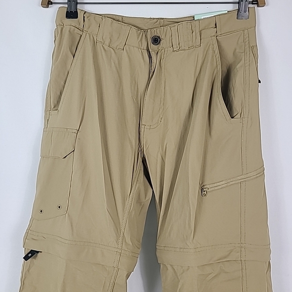 NWT Magellan Men's Back Country Pants 2.0 Outdoor Fish Water Repel Sz S Kelp - Picture 2 of 8